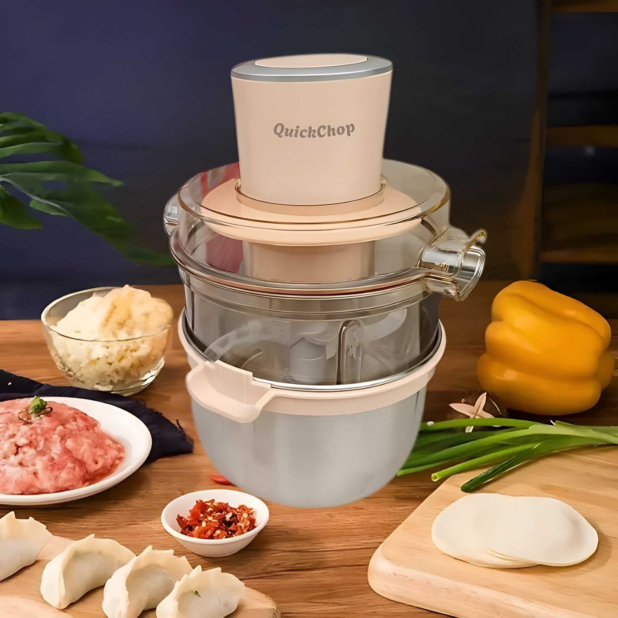 QuickChop™ | Edelstahl-Zerkleinerer