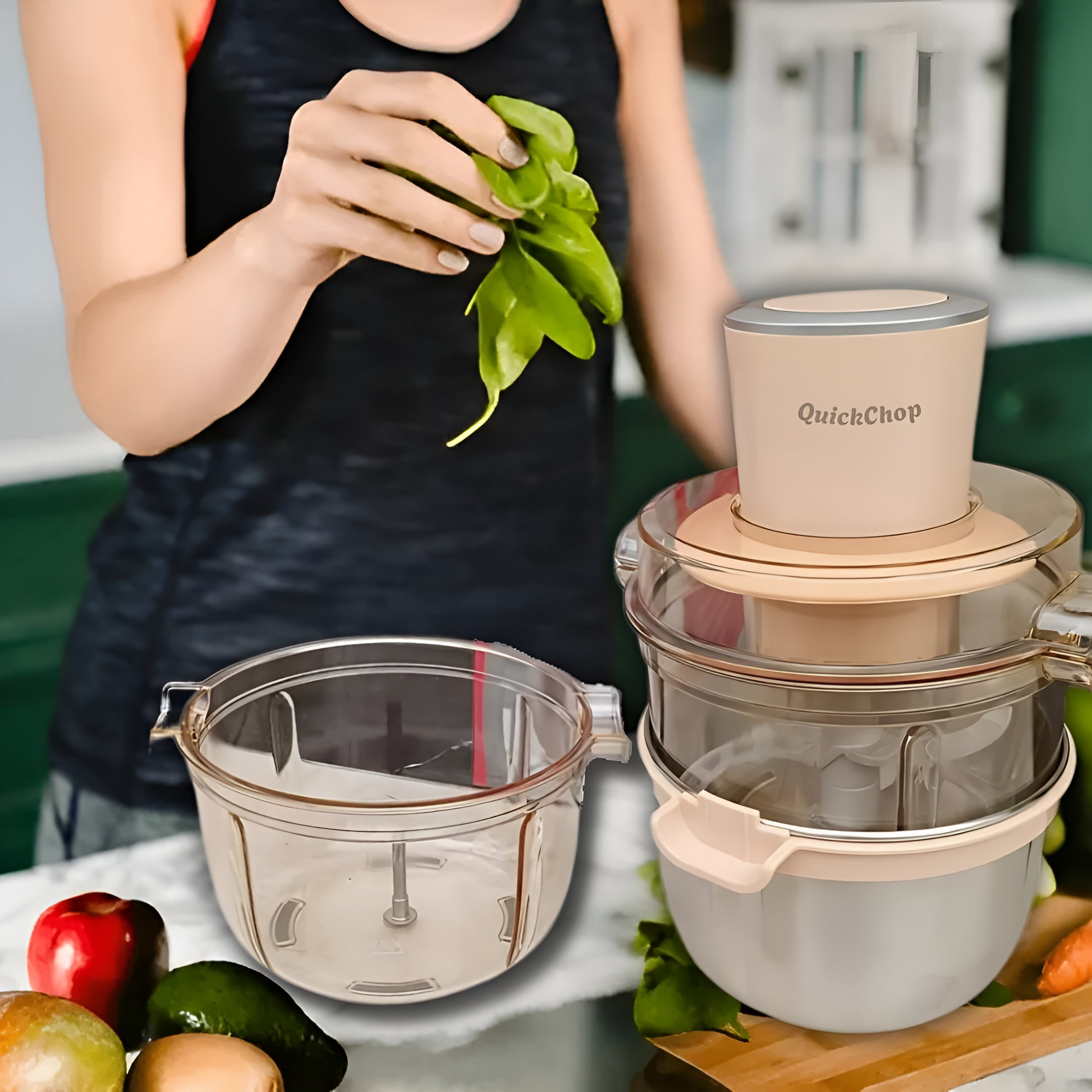 QuickChop™ | Edelstahl-Zerkleinerer