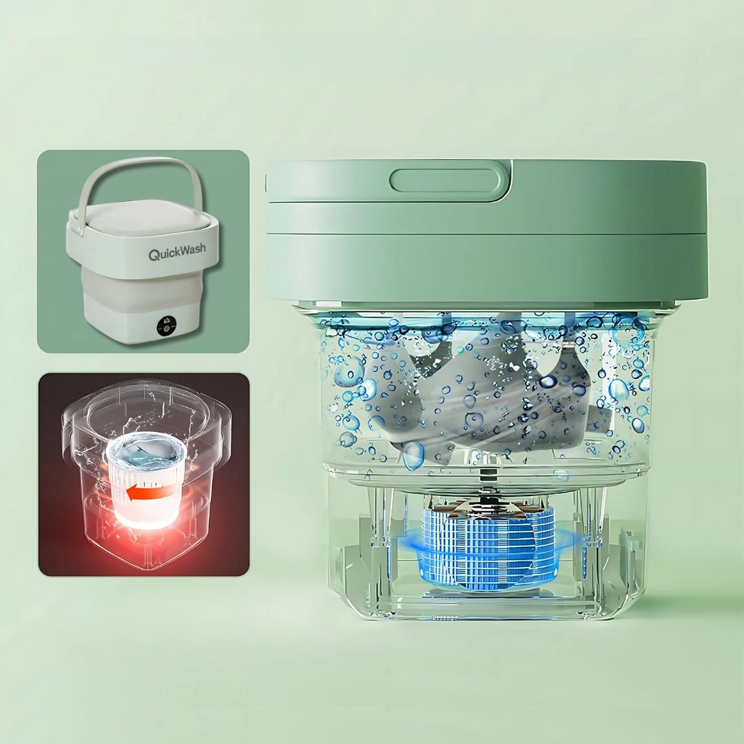 QuickWash™ | Faltbare Waschmaschine