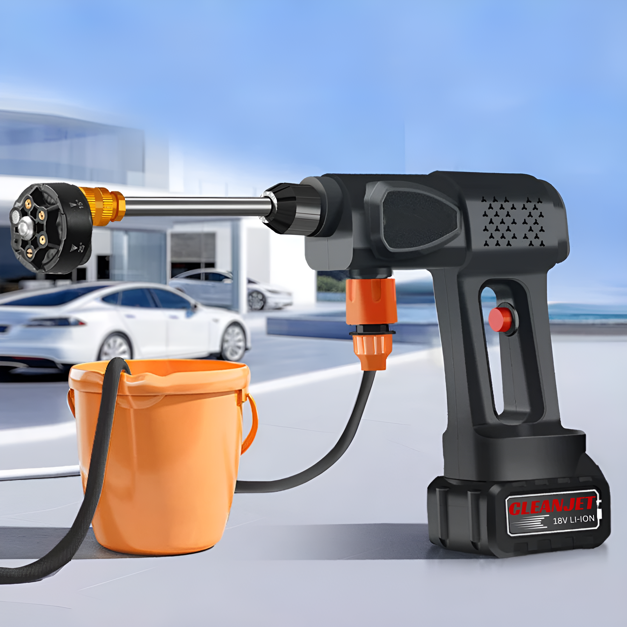 CleanJet™ | Kabellose Hochdruckreiniger