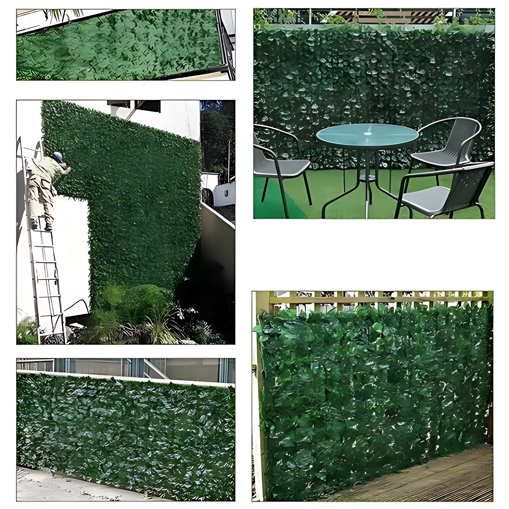 LushPanel™ | Künstliches Laub Zaunpaneele