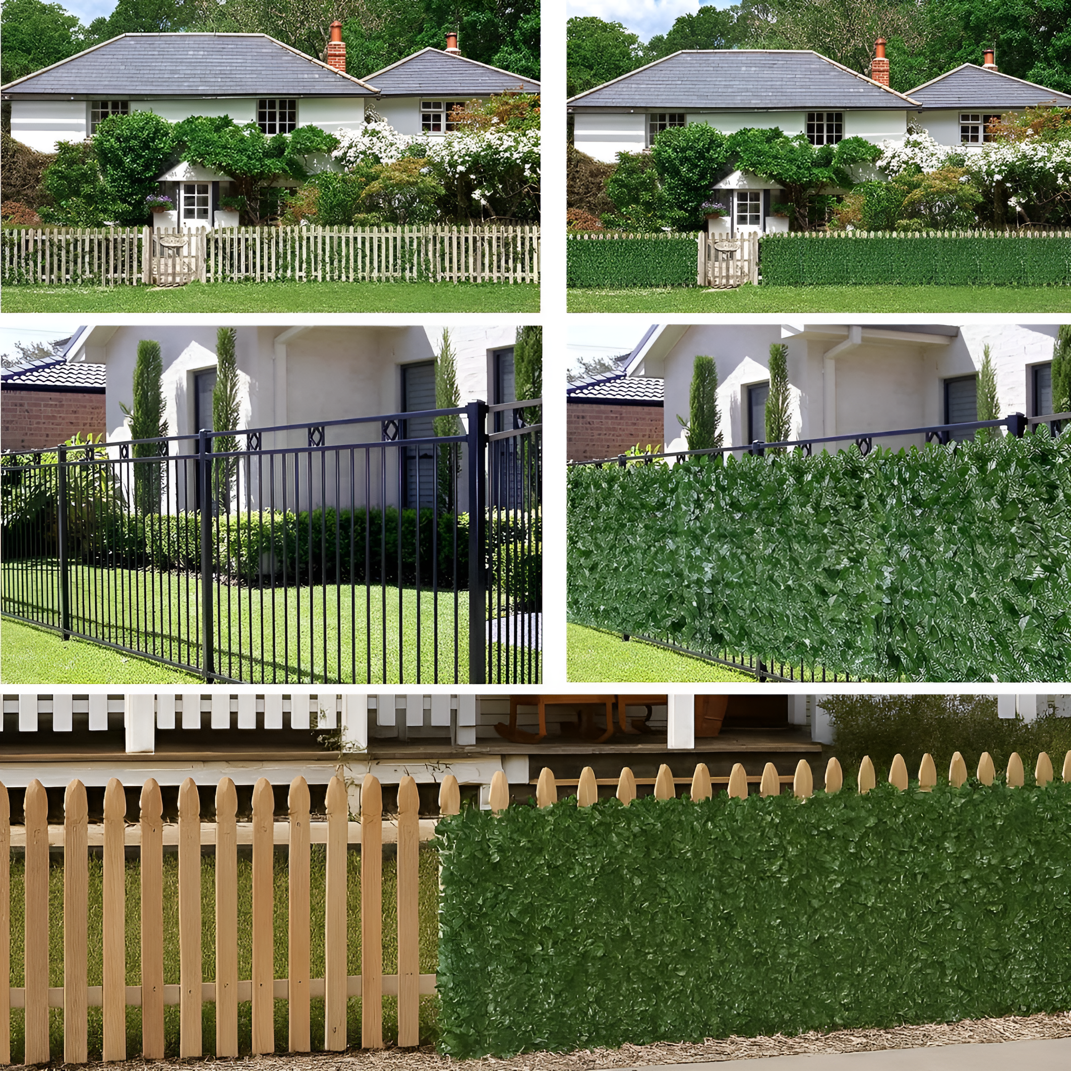 LushPanel™ | Künstliches Laub Zaunpaneele