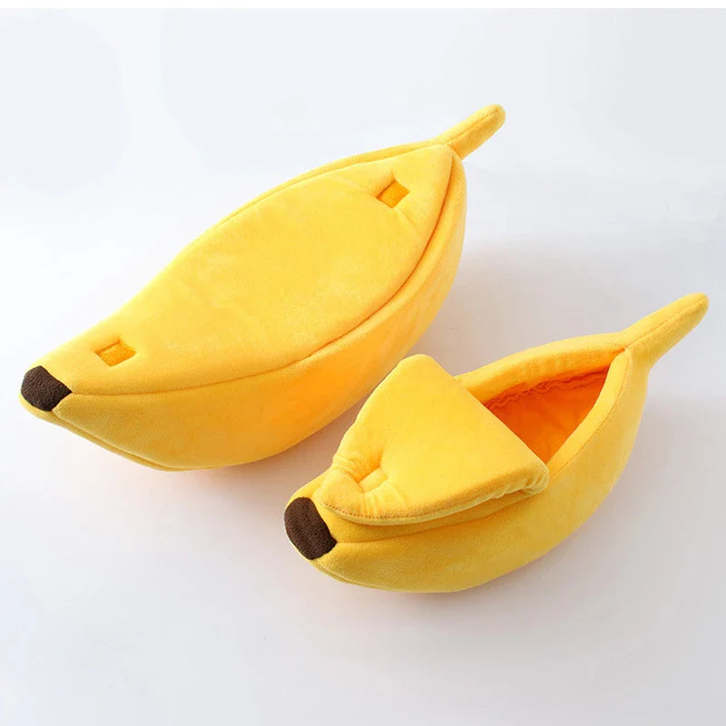 Gemütliches Bananen Haustierbett™