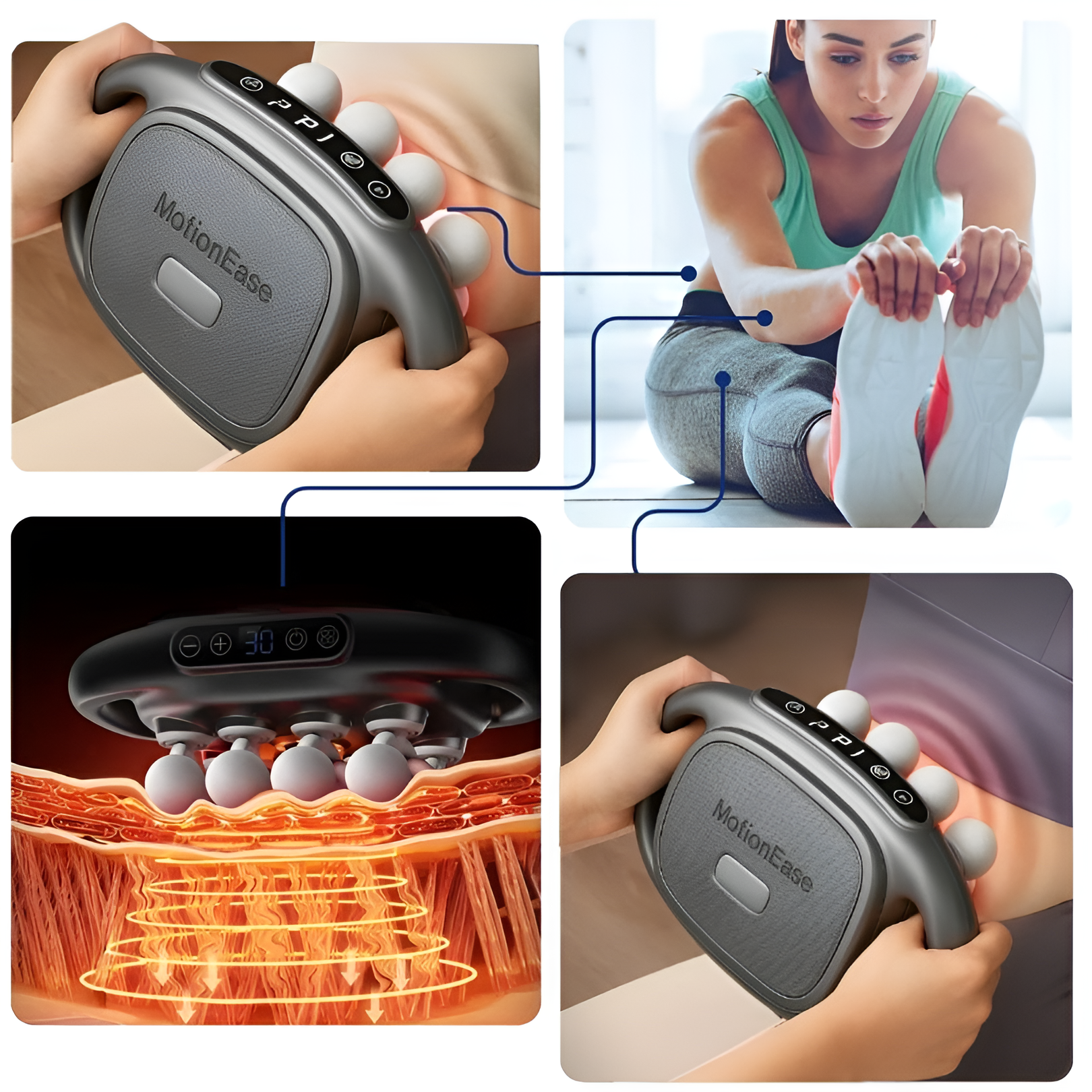 MotionEase™ | Hochfrequenz-Körpermassagegerät