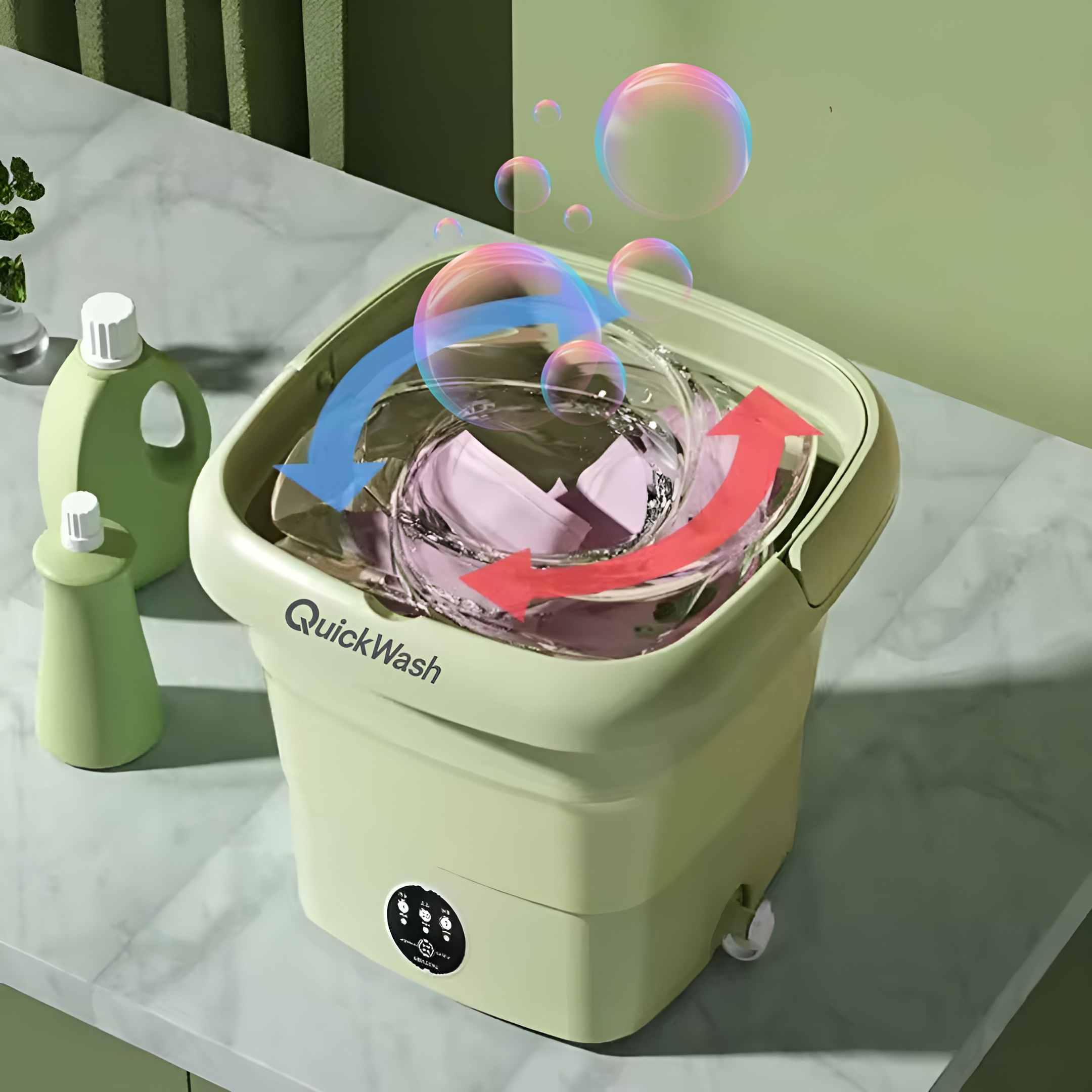 QuickWash™ | Faltbare Waschmaschine