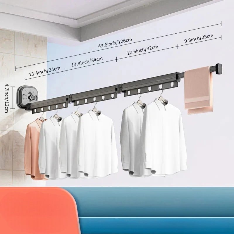 HangSlim™– Klappbares Wandtrockengestell