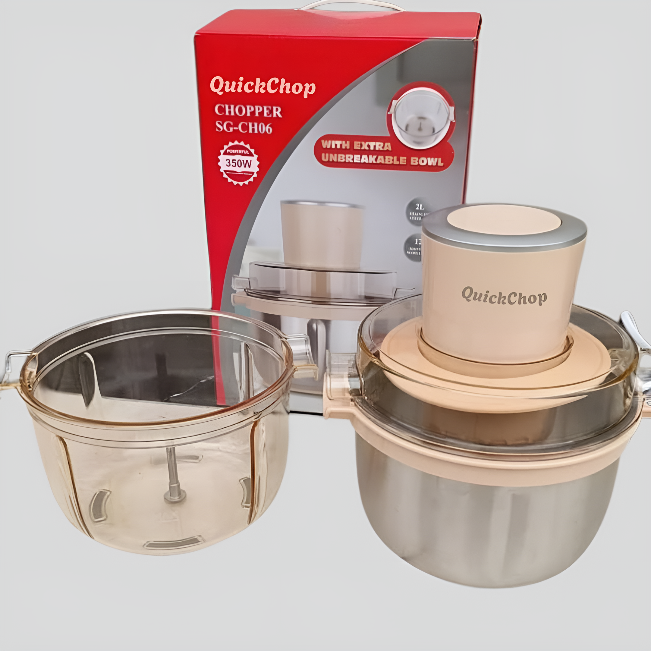 QuickChop™ | Edelstahl-Zerkleinerer