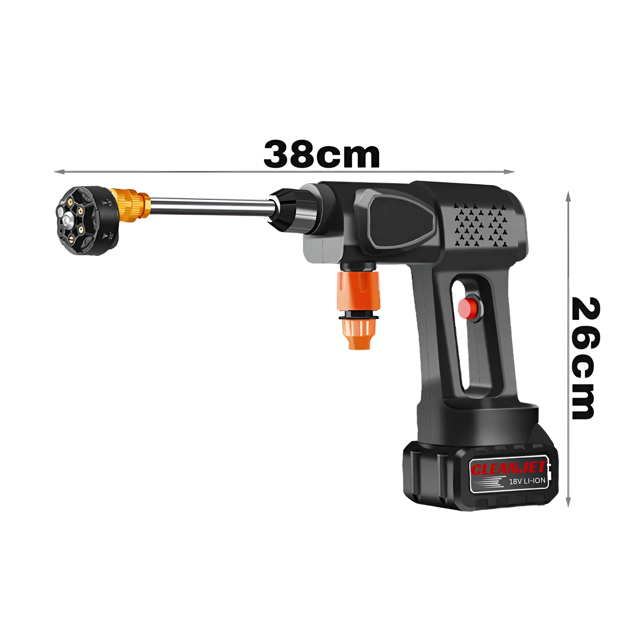 CleanJet™ | Kabellose Hochdruckreiniger