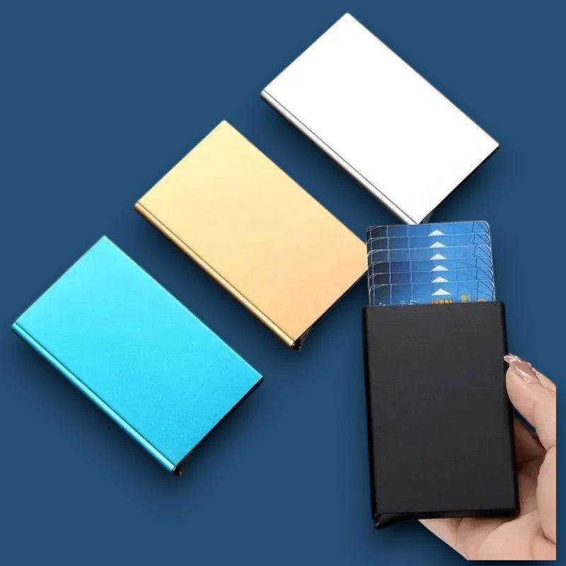 CardGuard™ Minimalistische RFID-Kartenetui Geldbörse