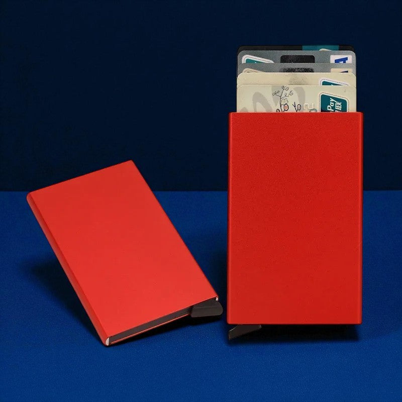 CardGuard™ Minimalistische RFID-Kartenetui Geldbörse