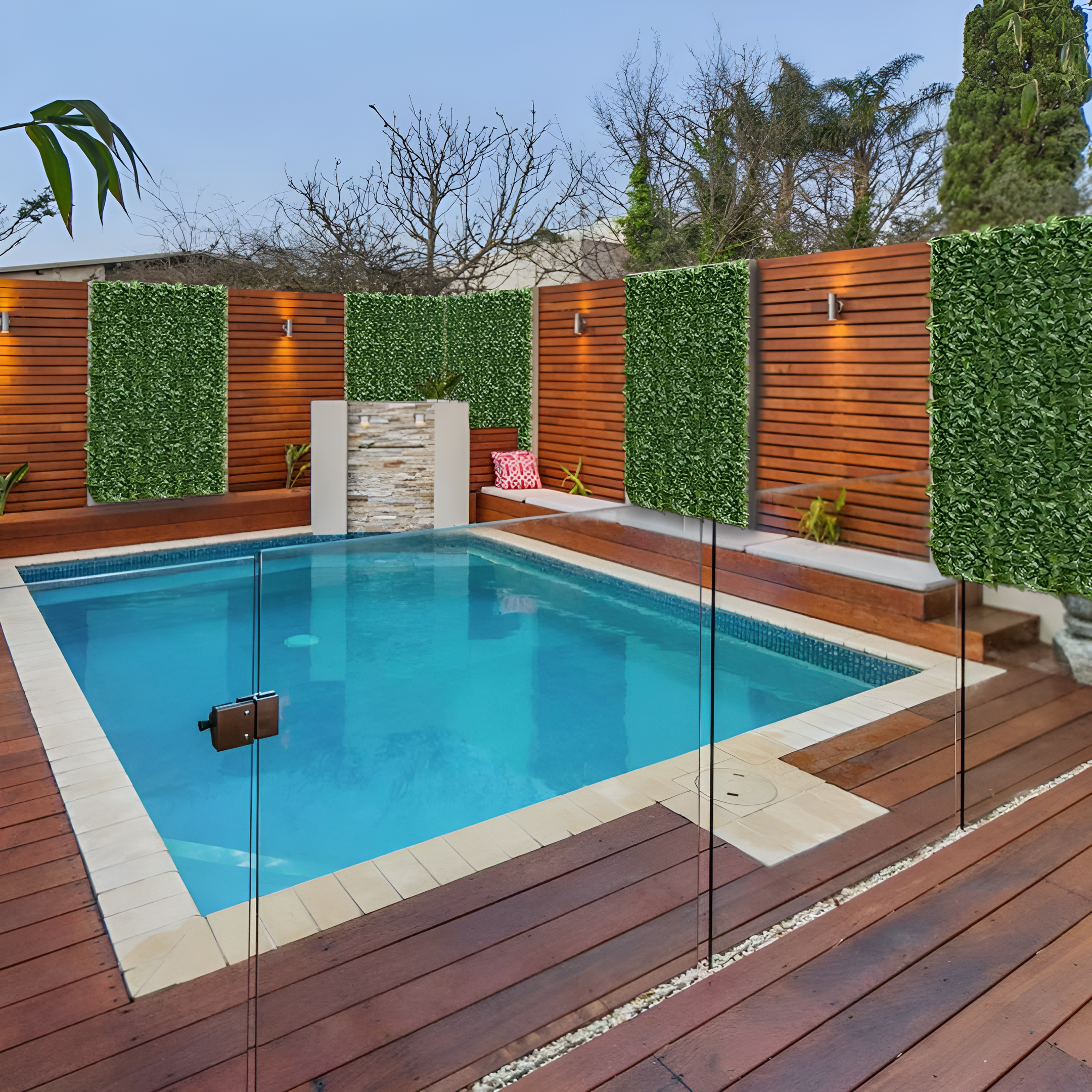 LushPanel™ | Künstliches Laub Zaunpaneele