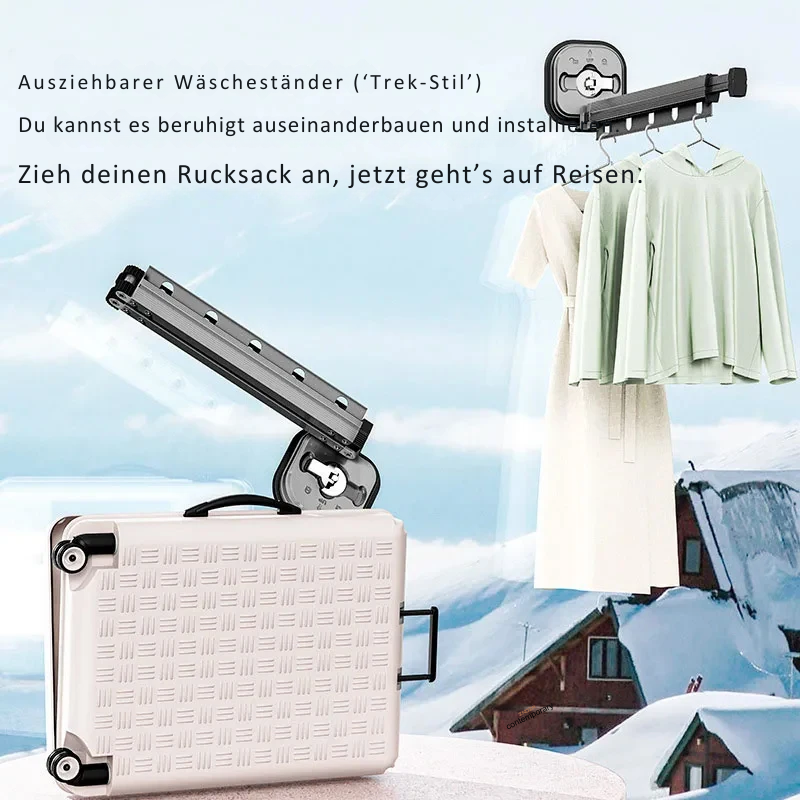 HangSlim™– Klappbares Wandtrockengestell