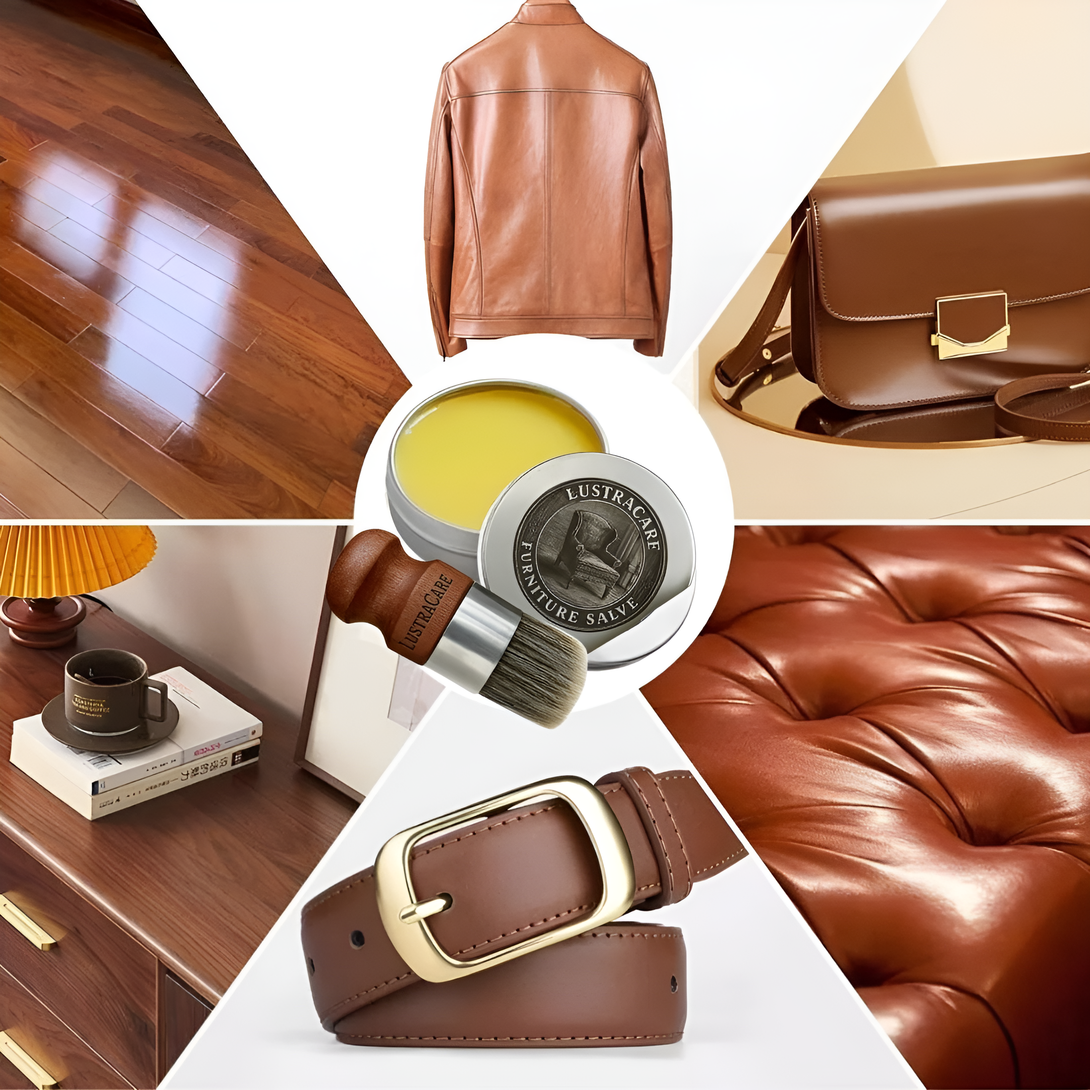 LustraCare™ | Leder & Holzrestaurierungscreme 1+1 GRATIS