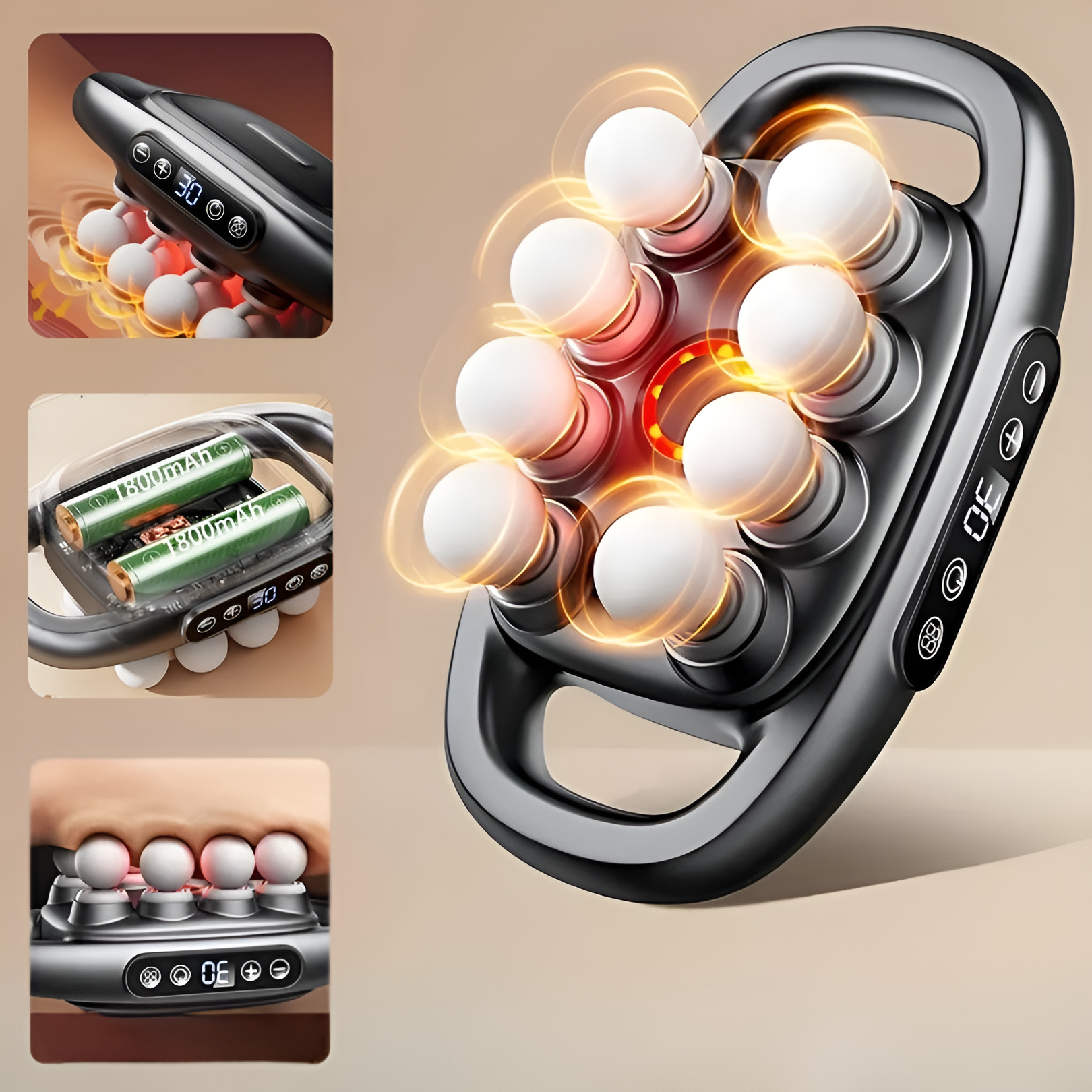 MotionEase™ |  Hochfrequenz-Körpermassagegerät