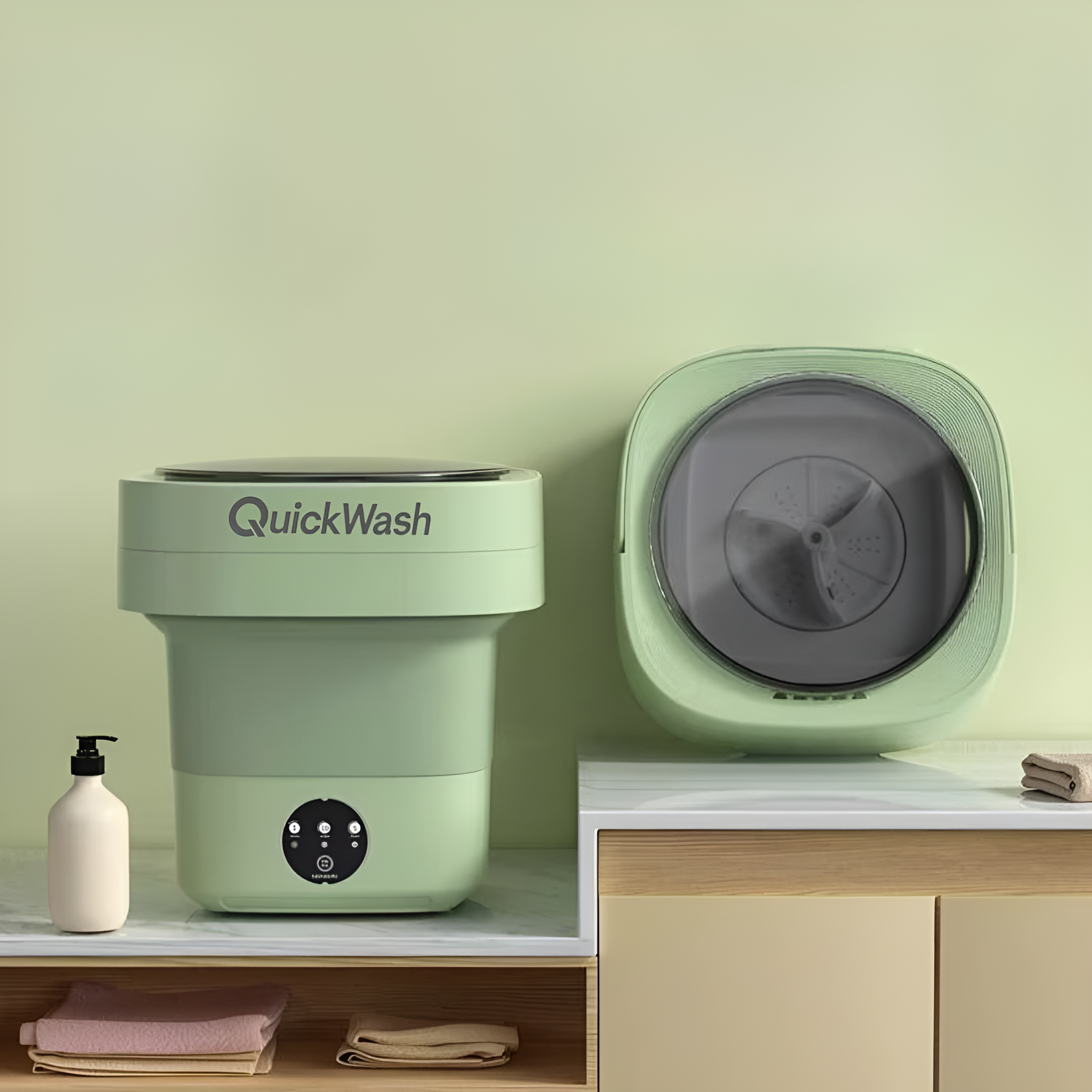 QuickWash™ | Faltbare Waschmaschine
