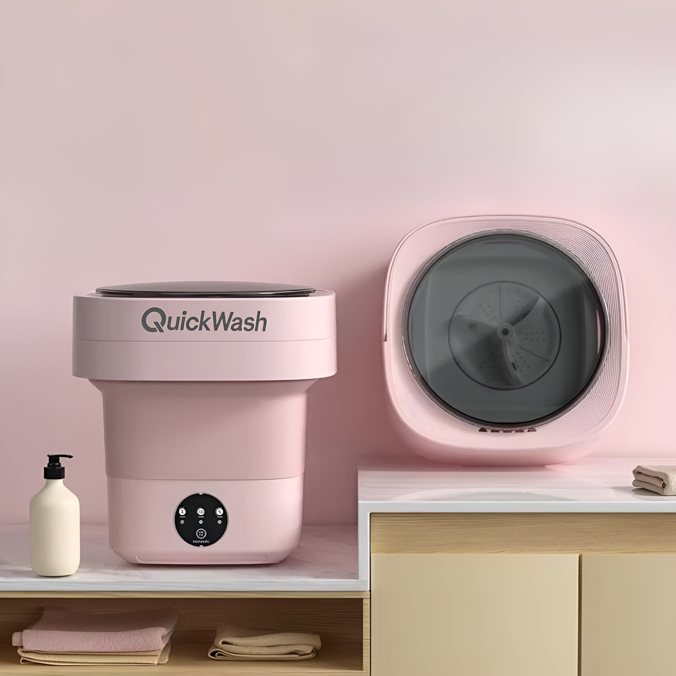 QuickWash™ | Faltbare Waschmaschine