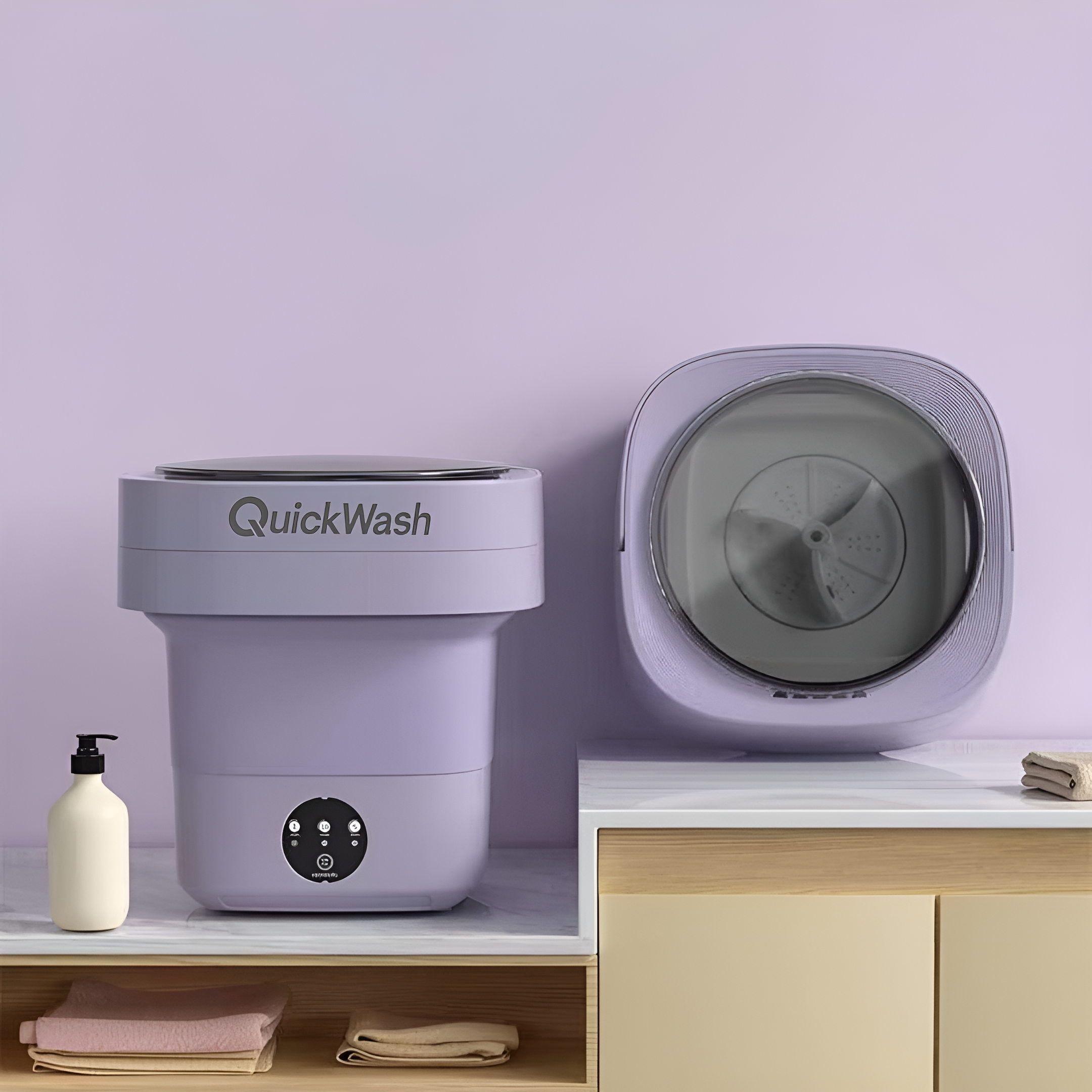 QuickWash™ | Faltbare Waschmaschine